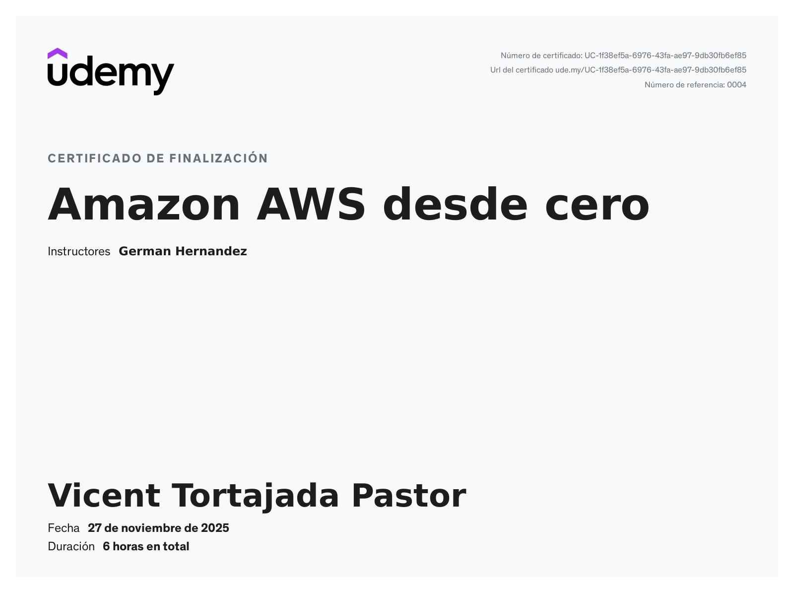 Imagen de Amazon AWS desde cero