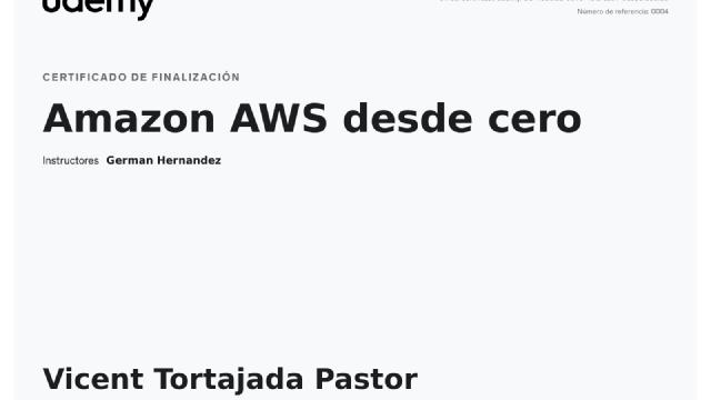 Imagen de Amazon AWS desde cero