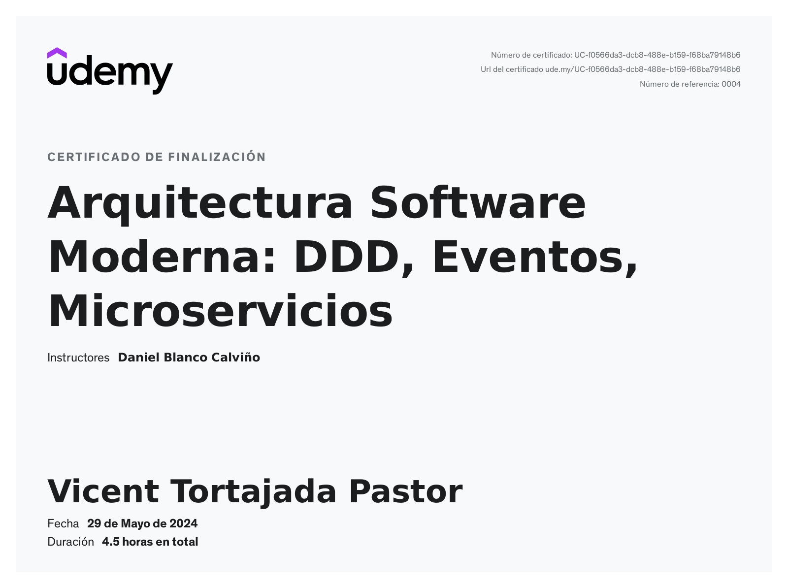 Imagen de Arquitectura Software Moderna: DDD, Eventos, Microservicios