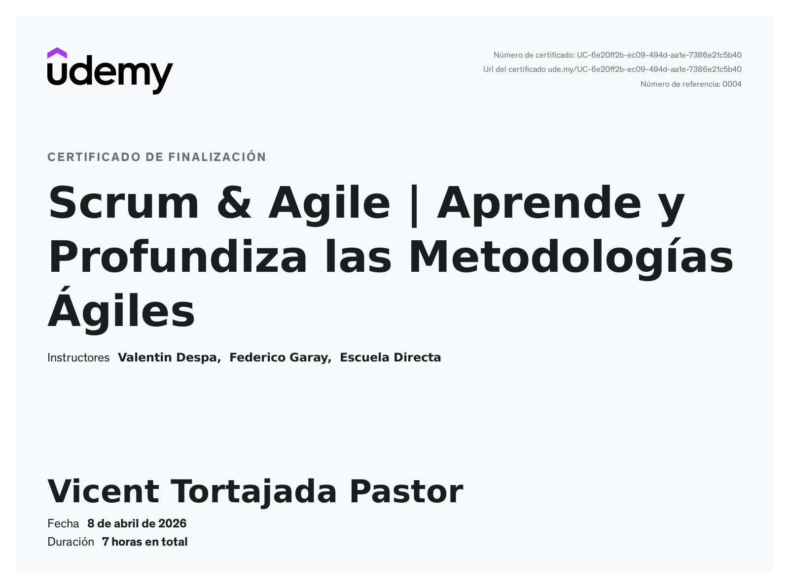 Imagen de Scrum & Agile | Aprende y Profundiza las Metodologías Ágiles